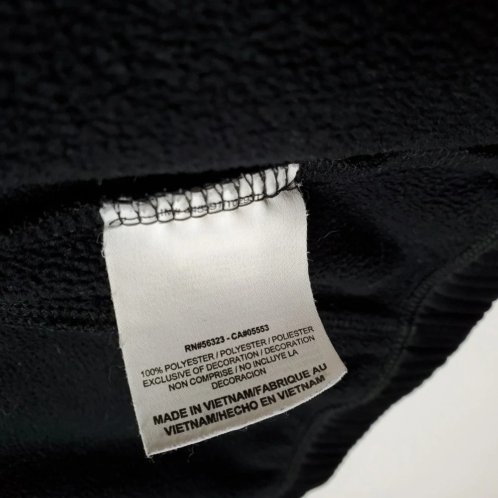 Vintage Therma- Fit Track Unisex Jacket Womens Sz M Black‎ 4 Pockets Nike Swoosh
